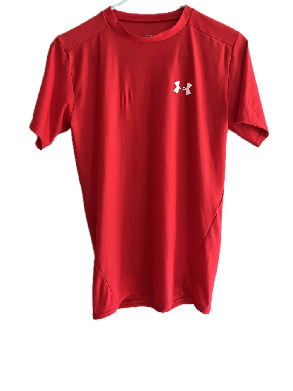 Under Armour Heat Gear Boys Short Sleeve Performance Tee Shirt Large